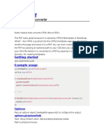 html5 A PDF