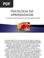 Psicologia Da Aprendizagem