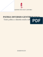 Patria Diversis Gentibus Una?