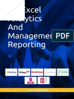 MS Excel Analytics and Management Reporting