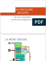 High Pressure Boilers