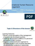 HRM in Developing Countries