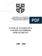 Clinical Pathology Course Handbook 2006-2009