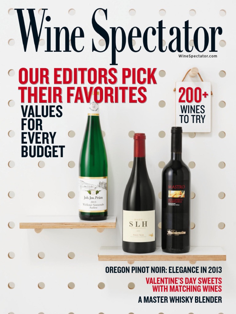 Wine Spectator Jan. 31 - Feb. 29, 2016 Issue (M.J) | PDF
