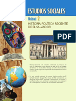 Estudios Sociales. Unidad 2. Historia Política Reciente de El Salvador Unidad 2
