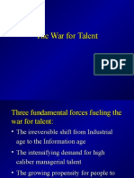 The War For Talent