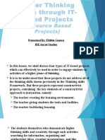 (Resource Based Projects) : Presented By: Elldhie Caunca BSE-Social Studies