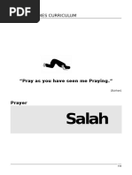 Prayer and Solat