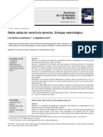 DSVD Doble Salida Ventricular Derecha