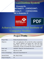 Online Examination System by Prajapati Sunil N PDF