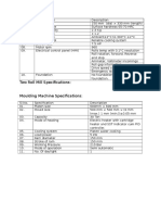 Two Roll Mill Specifications