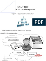 MGMT1110 Topic 6 Organizing PDF