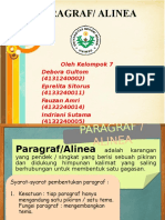 Paragraf Kelompok 7 Bahasa Indonesia