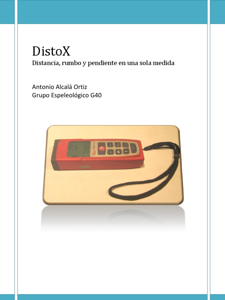 Calibración del DistoX para Espeleología | PDF | Calibración | Medición