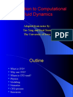 Introduction To Computational Fluid Dynamics