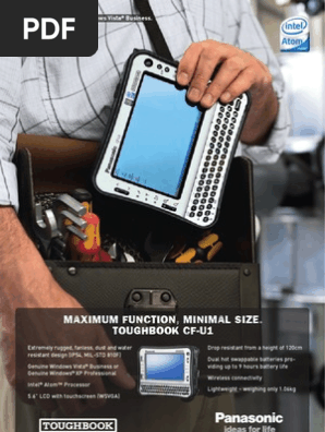 Panasonic Toughbook Cf-u1 User Manual