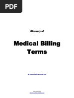 Medical Billing Terms