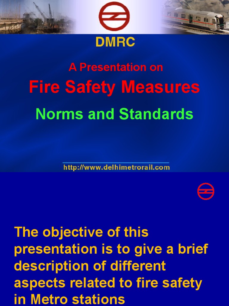 A Presentation On: Fire Safety Measures | PDF | Fire Safety | Tunnel