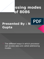 Addressing Modes by Nitin Gupta