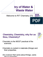Introduction To Water Chemistry