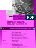 Mengelola Pertemuan Rapat Ppt