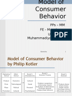 4. Model of Consumer Behavior1