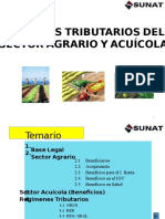 Sector Agrario y Acuicola