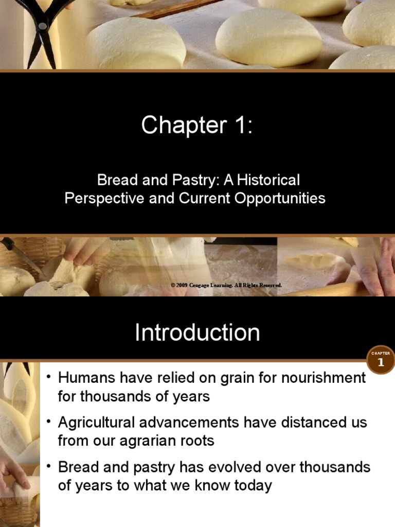 Chapter 1 Bread and Pastry History PDF Breads Baking