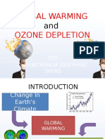 Global Warming and Ozone Depletion