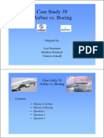 Case Study 39 Airbus vs. Boeing: Prepared by