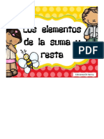 Partes de Las Suma y Resta