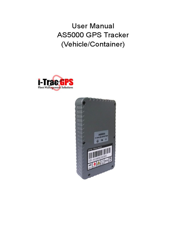 AS5000 GPS Tracker User Manual | PDF | General Packet Radio Service ...