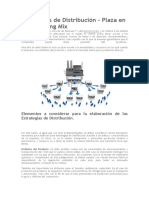 Estrategias de distribución y canales para llegar al cliente