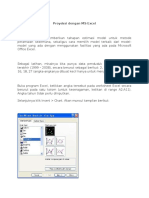 Proyeksi Dengan MS Excel