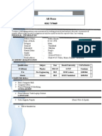 Curriculum Vitae: Ali Raza