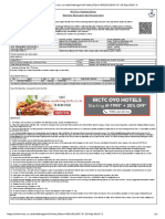 Irctcs E Ticketing Service Electronic Reservation Slip (Personal User)