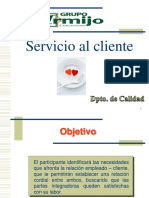 Atención Al Cliente- Julio 2015