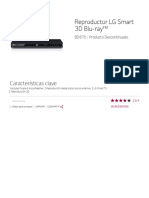 LG Smart 3D Blu-ray Reproductor BD670