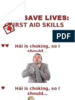 Help Save Lives:: First Aid Skills