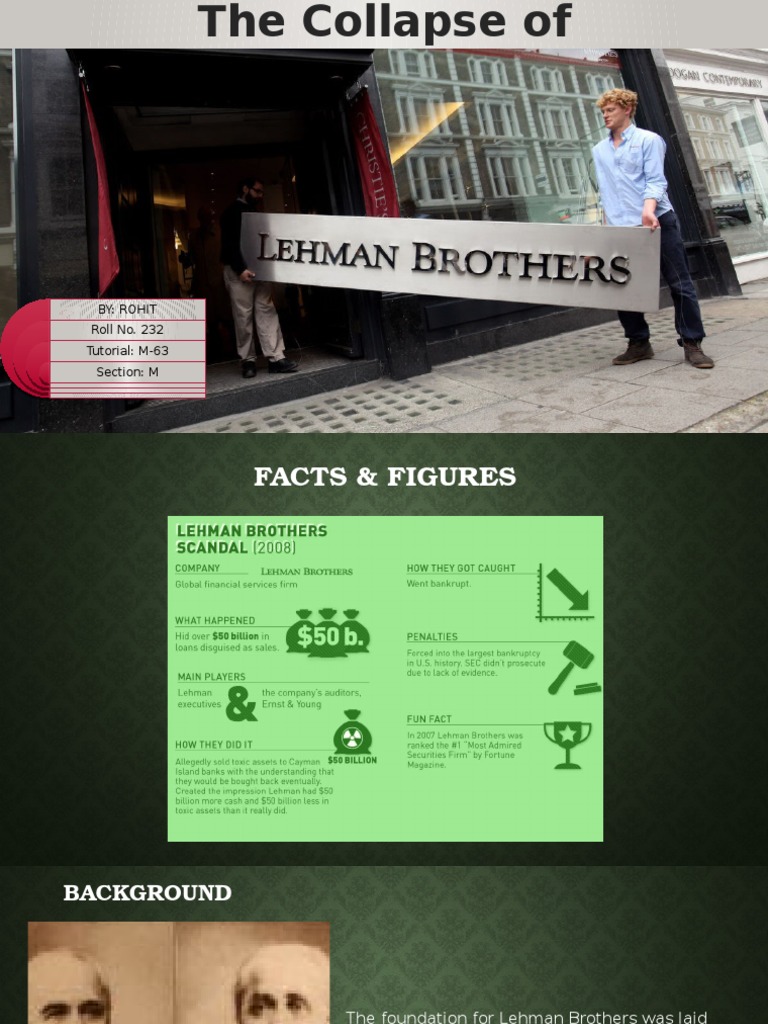 Lehman brothers accounting scandal image