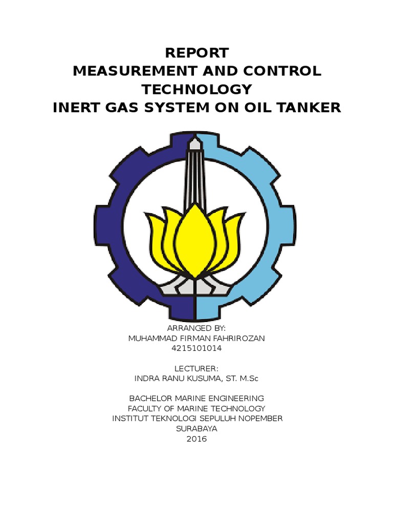 Measurement and Control Technology Inert Gas System On Oil Tanker | PDF ...