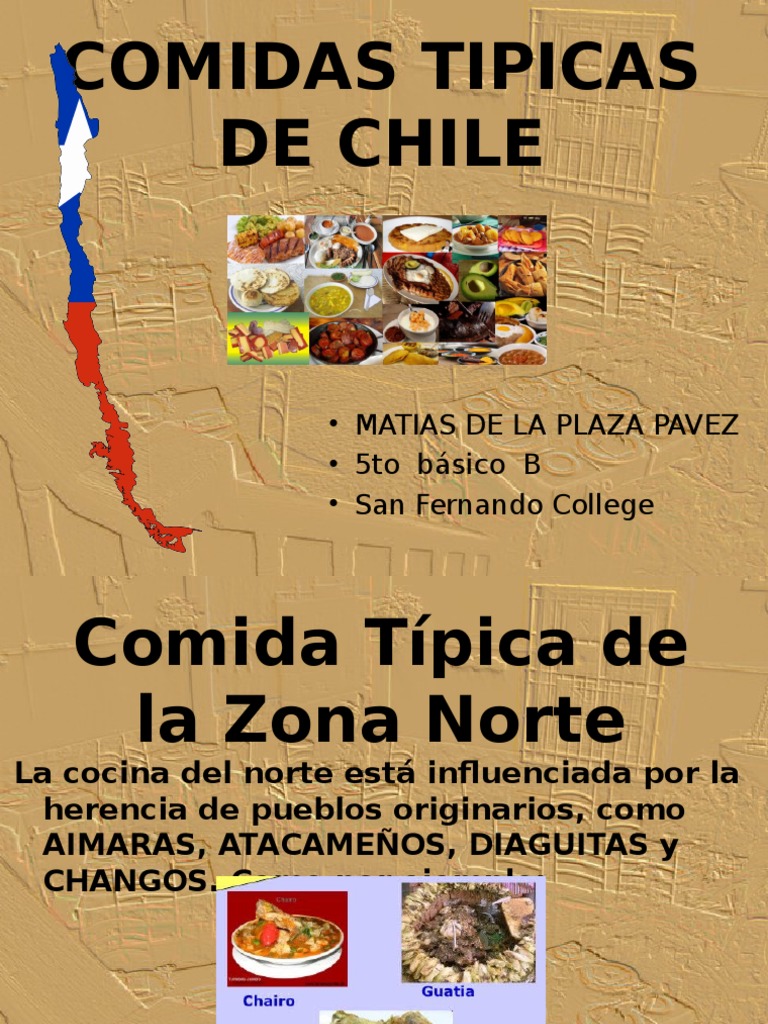 Comida Típica del Norte de Chile | PDF | Chile | Cocina occidental
