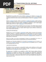 La Ética Profesional