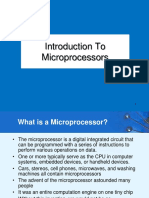 Introduction to Microprocessors: A Brief History