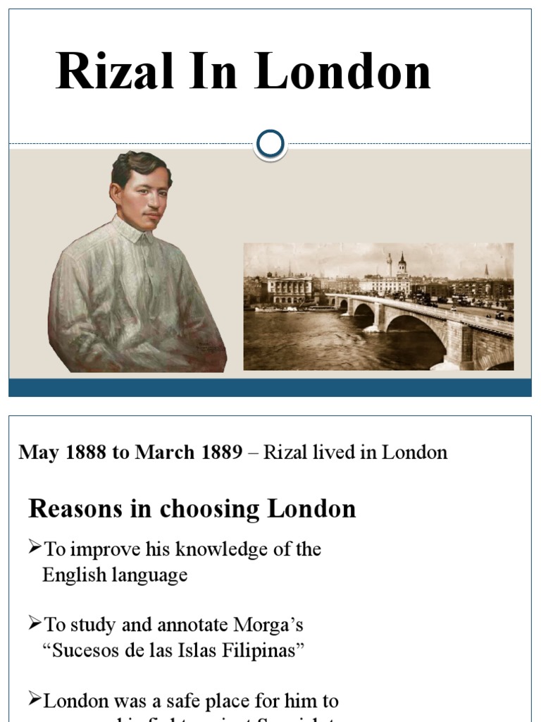 Rizal's Life and Work in London (1888-1889) | PDF | Philippines ...