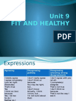 Unit 9 Fit and Healthy