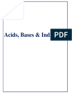 Acidsbases and Indicators