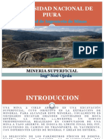Diapositivas de Mineria en Explotacion Superficial 