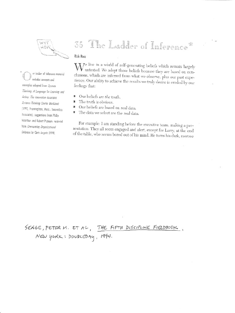 08:03 Ladder of Inference | PDF