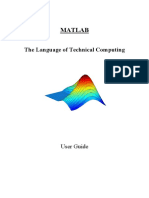 Matlab: The Language of Technical Computing